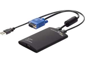 Startech KANNETTAVAN TIETOKONEEN TÖRMÄYSKÄRRY KVM USB: LLE