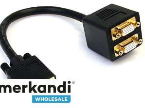 Startech VGA M/F SPLITTER CABLE 30CM