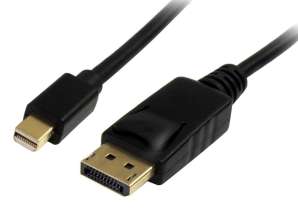 CONNECTEUR DP STARTECH MDP 1 2 A NOIR