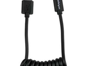 Startech USB A CÂBLE SPIRALÉ