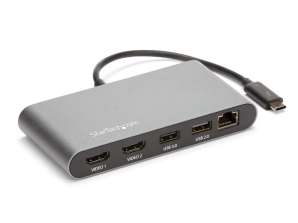 Startech MINI DOCK TB 3 kannettavaan tietokoneeseen