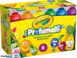 Crayola CF6 WASCHBARE TEMPERA-PARFÜMS