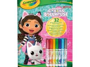 Crayola ALBÜM AKTİVİTESİ BOYAMA GABBY