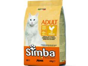 SIMBACAT CHICKEN CRUNCHY GR.400 LEBENSMITTELBESCHREIBUNG 3400