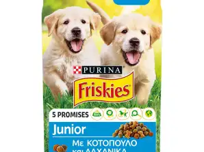 FRISKIES JUNIOR DOG HUHN/GEMÜSE & MILCH KG.3 FUTTER BESCHREIBUNG 3419