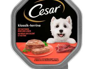 Cesar Classic pour chiens au bœuf et au foie 150g