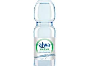 Alwa Eau pétillante moyenne 1 5l