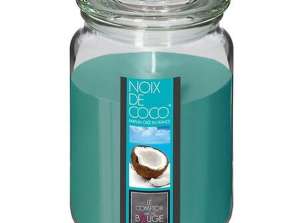 Bougie parfumée à la noix de coco 510g