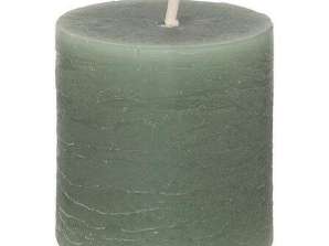 Bougie rustique vert eucalyptus 60g