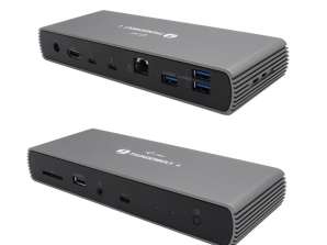 Das Tec THUNDERBOLT 4 DUALDISPLAY DOCK PD96