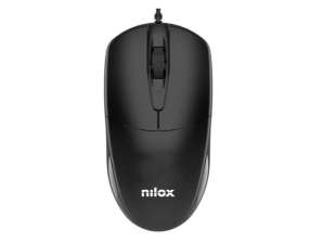 SOURIS OPTIQUE NILOX USB 1000DPI NOIR