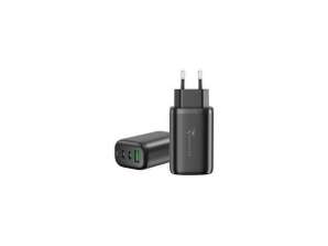 Prodotti en vrac ALIM. ORDINATEUR PORTABLE 65W 2USBC 1USBA NOIR