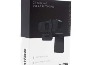 Nilox WEBCAM AVEC MICROPHONE 2K