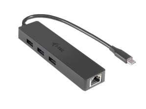 I Tec USB 3.1 TYP C SLIMHUB 3 PORT ETHER