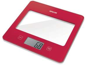 Sencor BALANCE DE CUISINE ROUGE