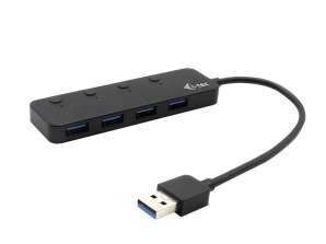 I Tec USB 3.0 METALL 4PORT EIN/AUS-SCHALTER