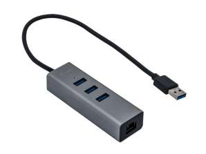 I Tec USB 3.0 METALL3 PORT ETHERNET ADAPT