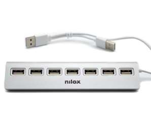 Nilox HUB 7 PORTS 2.0 ALUMINIUM