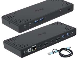 I Tec USB 3.0/USB C 5K UNIV 2X DISP PW IT