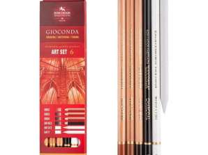 Koh I Noor KIT5 CRAYONS DE DESSIN. ARTISTE. GIOCONDA