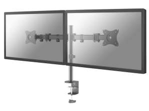SUPPORT DE BUREAU D135 ARGENT 2X1 5792