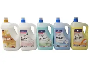 Détergents et adoucissants, capsules (Ariel, Lenor, Persil, Finish)