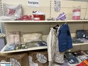 Поштове замовлення Компанія Bonprix Текстиль, що залишилися, Модний одяг Оптова торгівля одягом Палеты Бренд Мода Текстиль B2B Модний мікс