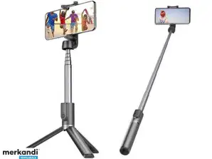 Bluetooth Selfie Stick InstaPic (μαύρο) ~ triha | Ασύρματο Photo Stick | Φορητό Selfie Stick