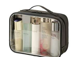 Saco Organizador Cosmético Rosa/Preto 26x20x11 cm KS105WZ2 Organizador Cosmético