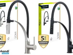 DESTOCKING Pro Brass Kitchen AquaSu Keramikkartuschen-Mischbatterie