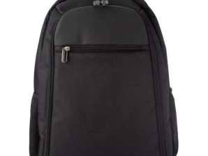 Ivan Polyester Sac à dos pour ordinateur portable Fonctionnel et élégant Noir