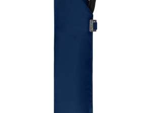Parapluie ultra fin Carbonsteel Slim marine : Léger, résistant, compact, idéal pour les déplacements