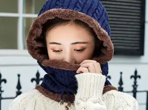 Bivakmuts wintermuts Iglo (blauw) ~ balha | Winter Hoed | Warme hoofddeksels voor de winter