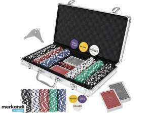 Poker-Set in einem Etui 300 Chips