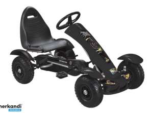 NEL 25080 Pedaalikart F618 Must