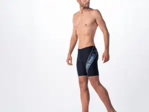 AQUAWAVE Men's Swim Shorts BARID BARID 74570 BLK/BL C LOG XXL