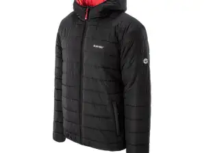 HI TEC VESTE D’HIVER MATELASSÉE POUR HOMME HAIMO HAIMO 26440 NOIR/SALSA M