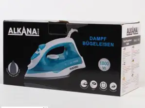 ALKANA Dampstrygejern 1800W Ny Grøn