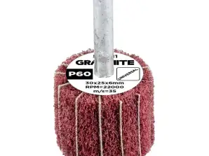 Mocio montato 30 x 25 x 6 mm. P60
