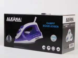 ALKANA Dampstrygejern 1800W Ny Lilla