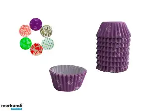 Muffinpapier Mini bunt/200 Stück eng 301
