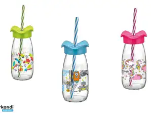 Glasstrohhalm Dekor 250ml M 326