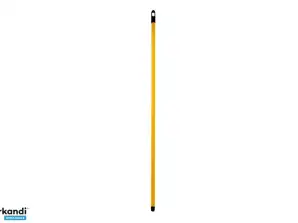 Moppstiel mit Gewinde 118cm gelb