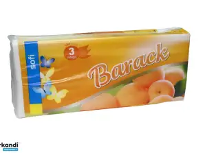 Papier Einstecktuch Sofi 100 Stück duftender Pfirsich