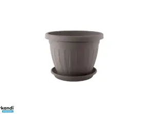 Sottobicchiere per Vasi da Fiori Venecia 12cm Moka