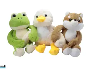Plüschtiere Frosch Ente Fuchs Lu 43
