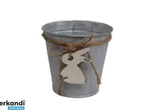 Blechtopf mit Logo 140 B 416/M D16.5 15H D12cm
