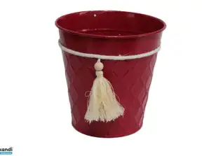 Blechtopf Rot 140 B 519 D13 13H D9cm