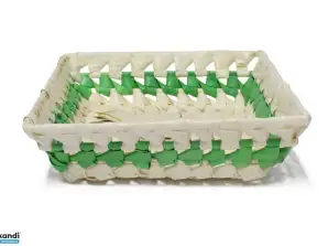 Geflochtener Korb Palmblatt Würfel 8 PL 05 20 20 H5cm
