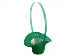 Bambus Florentin Grün 12 54/LARGE/GR 23 16 H13/31cm 10/160